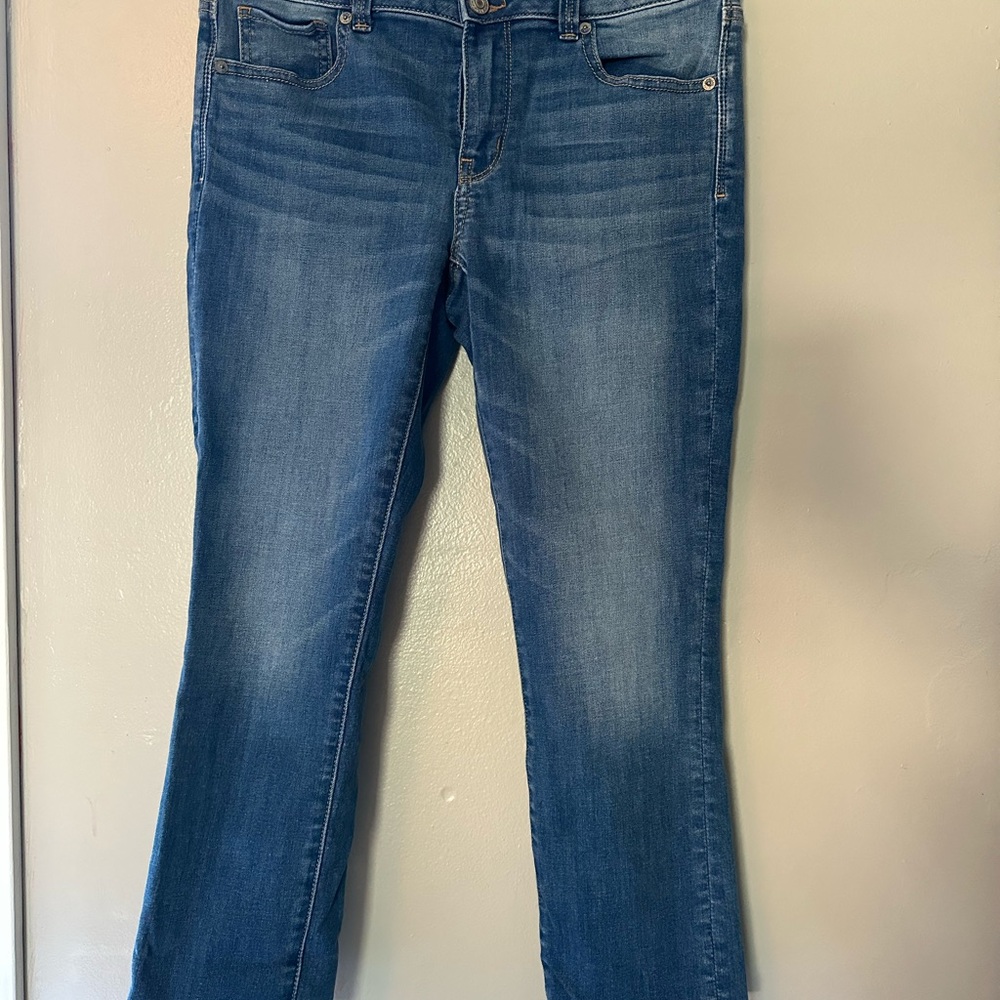 American Eagle Outfitters Blue Straight Leg Jeans